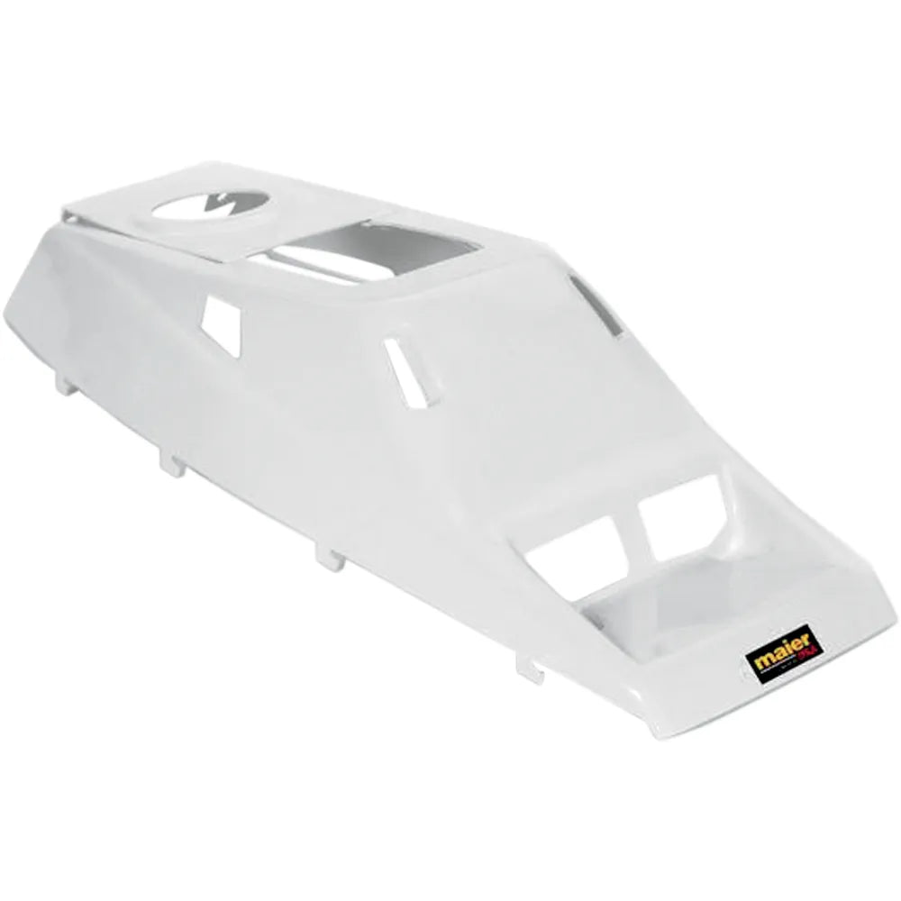 Gas Tank Cover - White