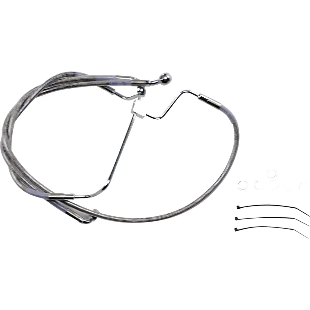 Línea de Freno Delantero de 6" de Acero Inoxidable