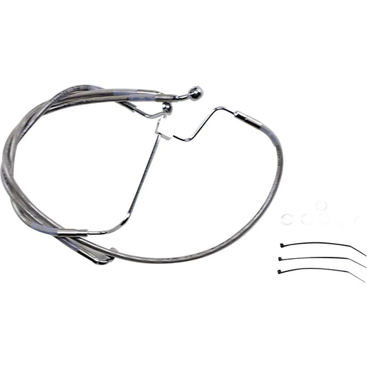 Línea de Freno Delantero de 6" de Acero Inoxidable
