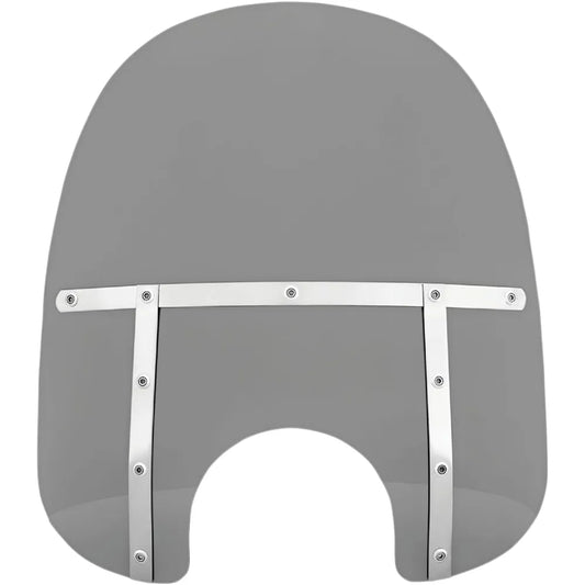 Fats Windshield - 19" - 7" Headlight - Black Smoke