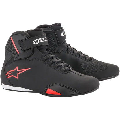 Tenis Alpinestars Sektor Vented - Negro/Rojo