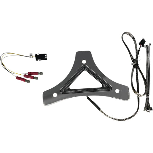 LED Backrest Light - Run/Brake - Chrome