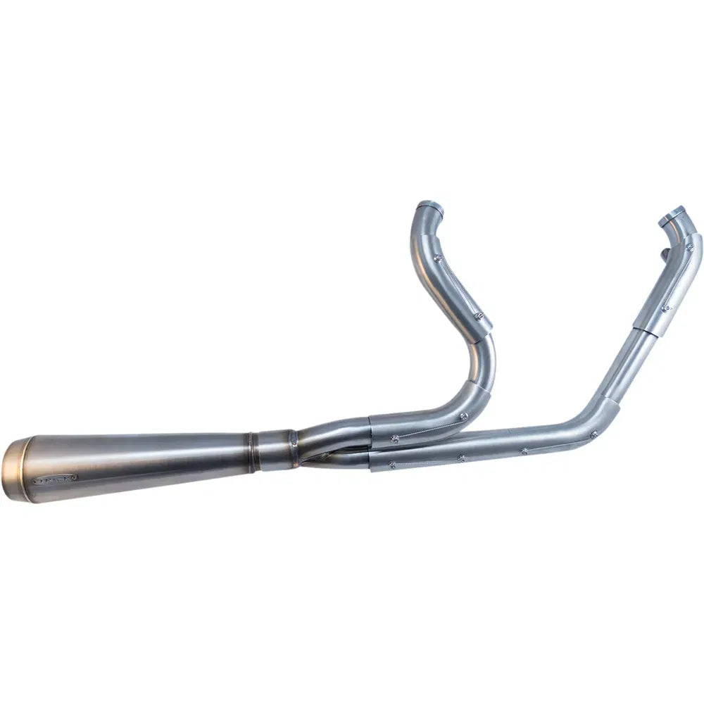 Assault 2:1 Exhaust - Stainless Steel - '07-'17 Softail