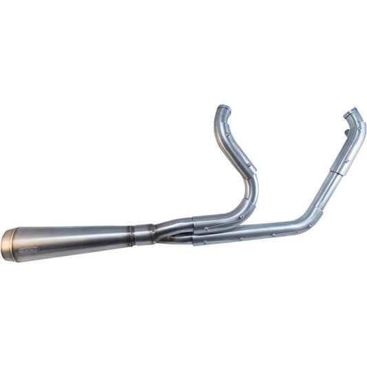 Assault 2:1 Exhaust - Stainless Steel - '07-'17 Softail