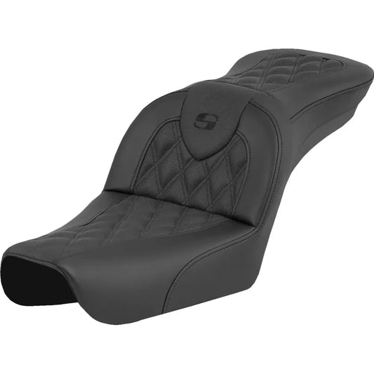Asiento RoadSofa™ - Asiento RoadSofa™ - Costura de celosía - sin respaldo del conductor - FXDWG '04-'05