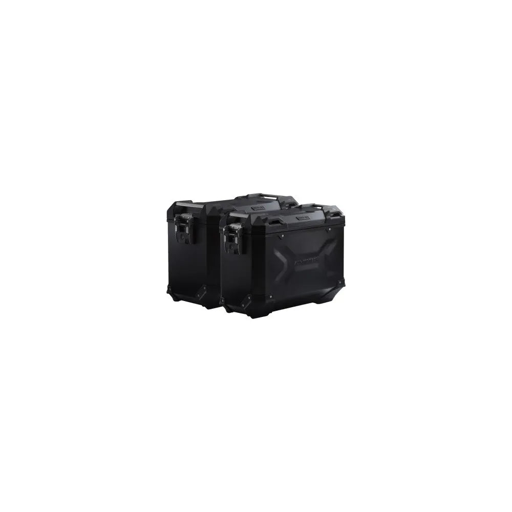 TRAX ADV Aluminum Case System - Black - Triumph Tiger 800 '10-'19
