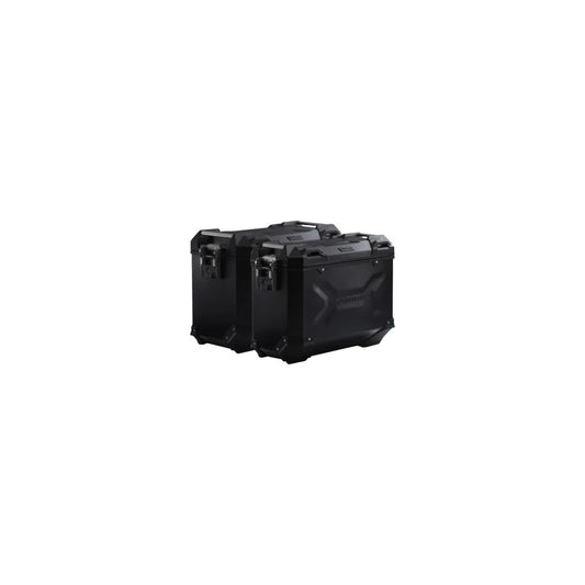 TRAX ADV Aluminum Case System - Black - Triumph Tiger 800 '10-'19