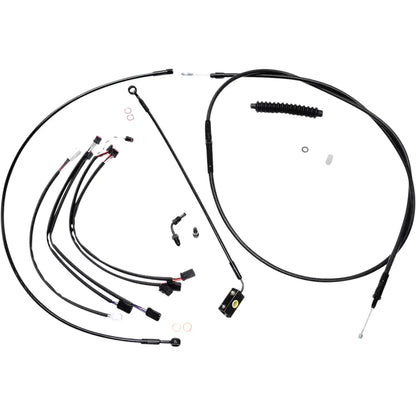 Kit de instalación de manillar XR - Kit de instalación de manillar XR - Colgadores Ape de 12"-14" - Softail '18-'24 - Negro