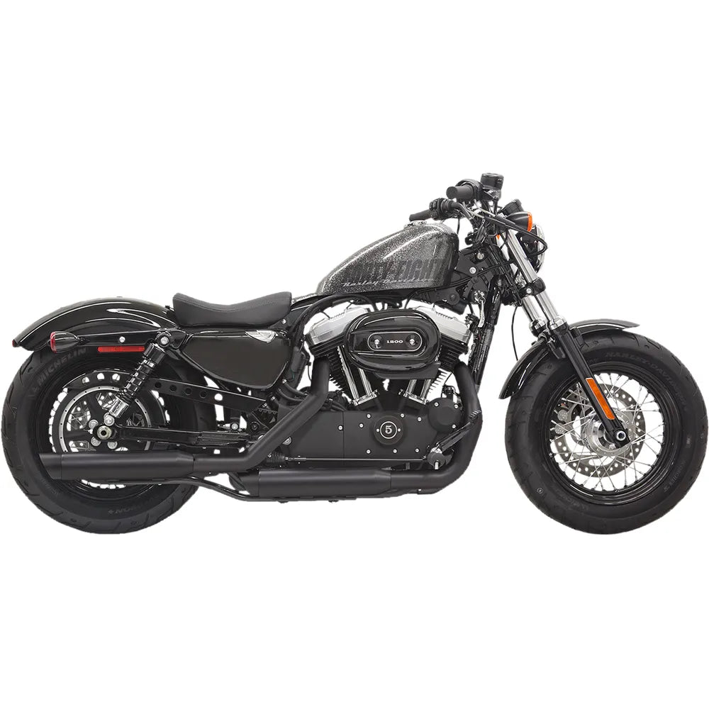 Silenciadores sin cordones Firepower Series - Silenciadores sin cordones Firepower Series - Negro - Corte oblicuo - Sportster
