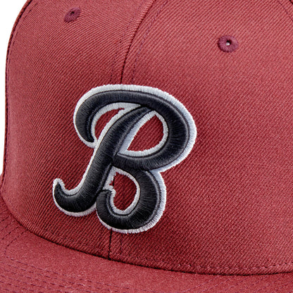 Gorra Biltwell Script B - Granate