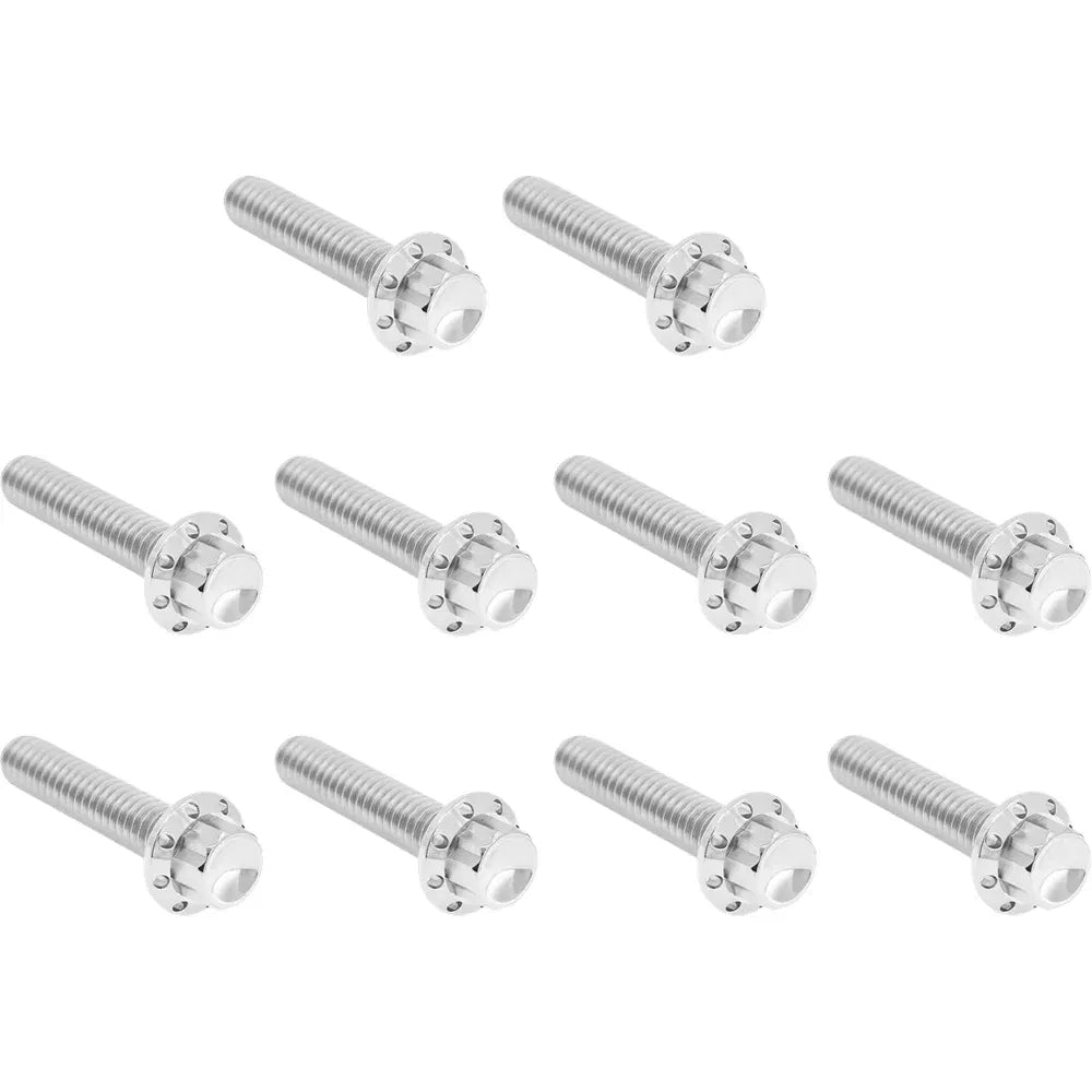Kit de pernos de 12 puntos de titanio para cubierta de leva/cubierta de punto