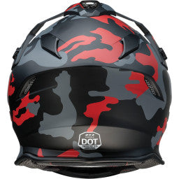 Casco Z1R Range  - Camo - Red