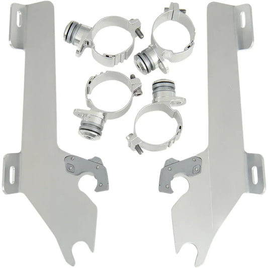 Batwing Trigger Lock Mounting Kit - Raider - Polished