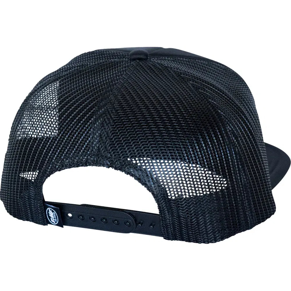 Sombrero de camionero gordo