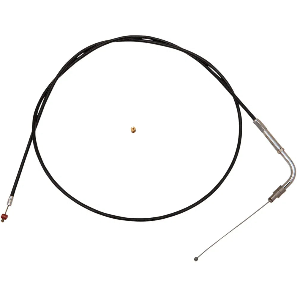 Cable de acelerador/ralentí de vinilo negro