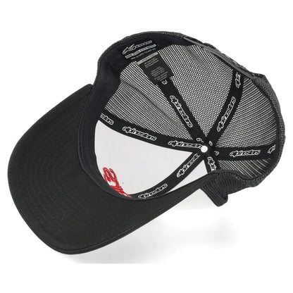 Gorra Alpinestars Pedigree -Blanco/Negro/Rojo
