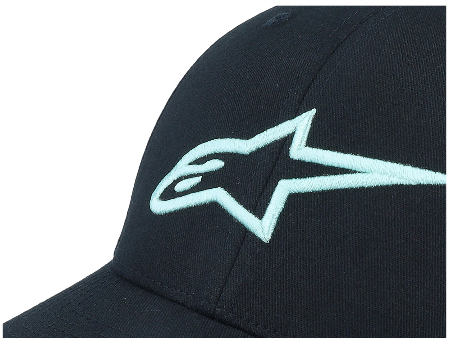 Gorra Alpinestars Ageless Curve - Negro/Aqua