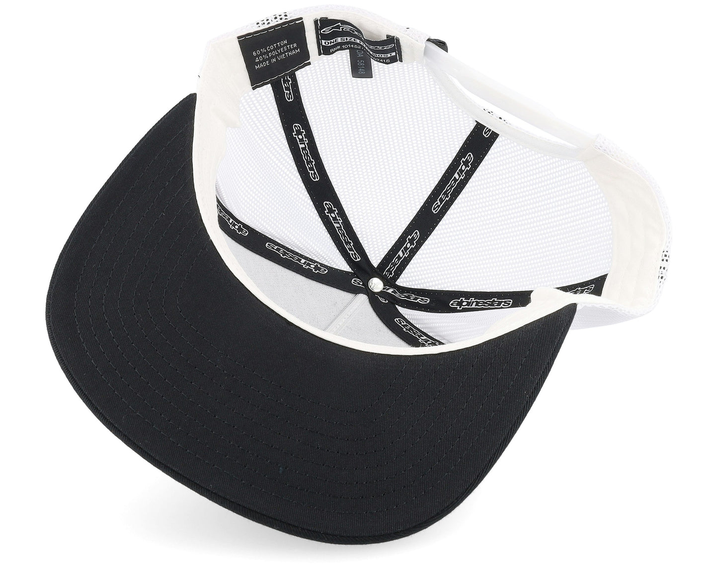Gorra Alpinestars Bolt Trucker - Negro/Blanco