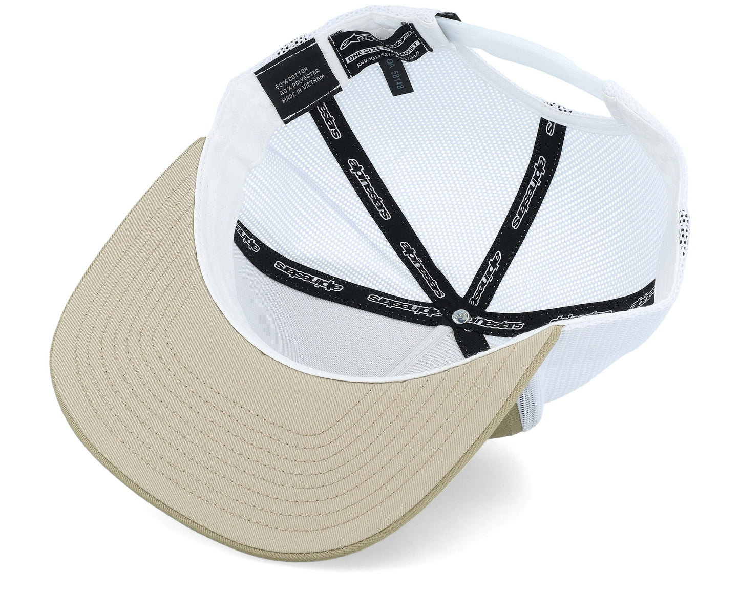 Gorra Alpinestars Bolt Trucker - Arena/Blanco