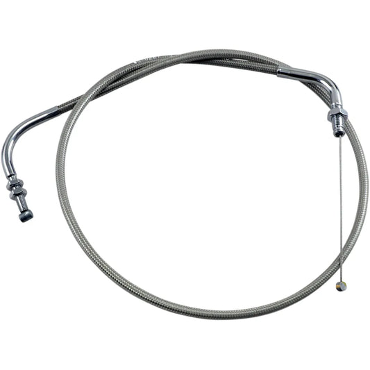 Throttle Cable - Push - Yamaha - Stainless Steel