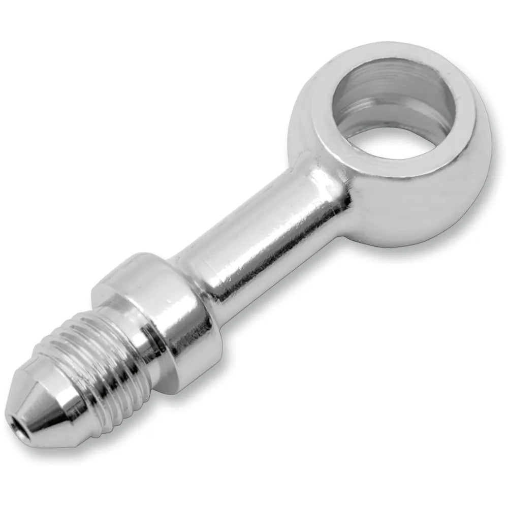 Conector de linea de frenos recto cromo 3/8"