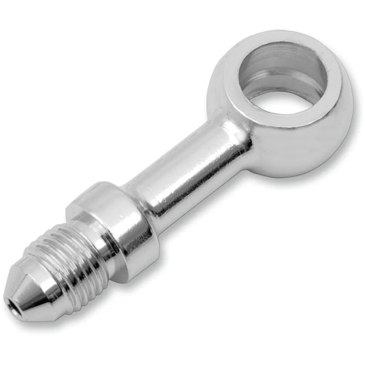 Conector de linea de frenos recto cromo 3/8"