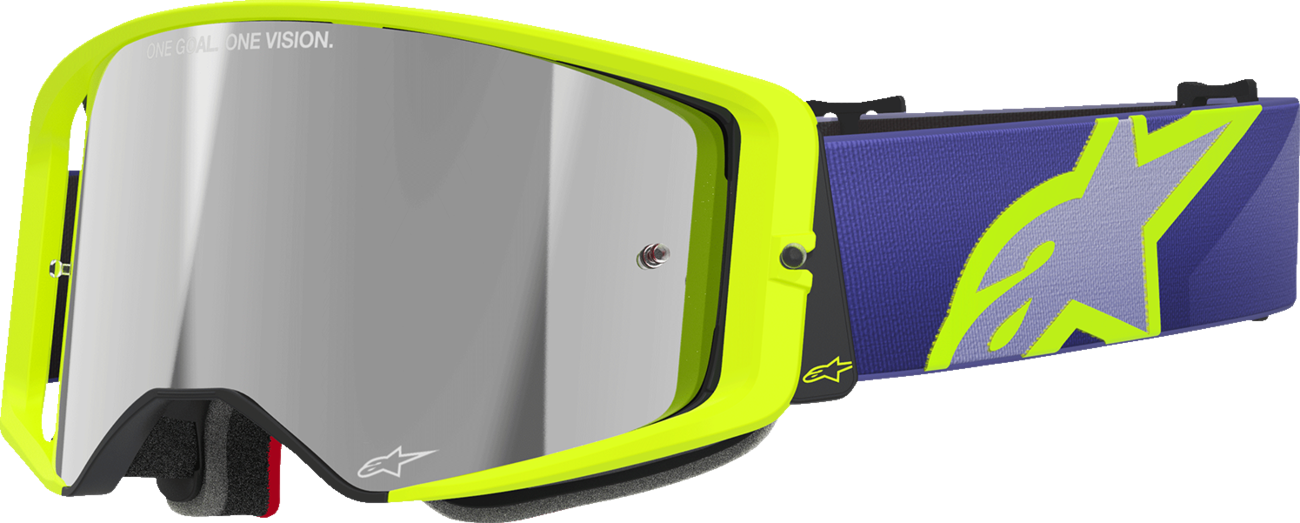 Lentes Supertech Corp - Lentes Supertech - Corp - Púrpura/Amarillo - Lente de espejo plateada