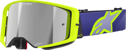 Lentes Supertech Corp - Lentes Supertech - Corp - Púrpura/Amarillo - Lente de espejo plateada