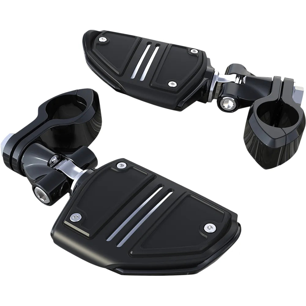 Planchas Mini Twin Rail -Negro Brillante