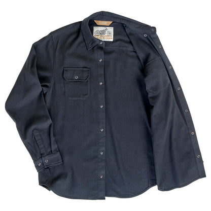 Camisa de franela Biltwell HI Test - Negra