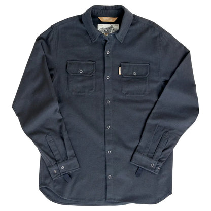 Camisa de franela Biltwell HI Test - Negra