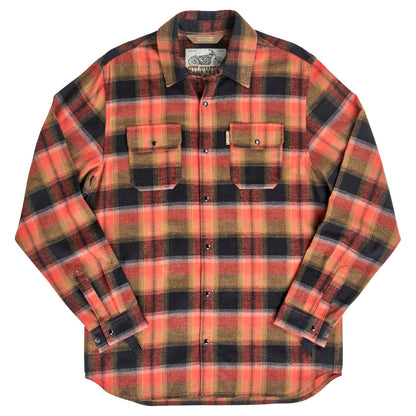 Camisa de franela Biltwell HI Test - Rust