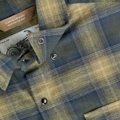 Camisa de franela Biltwell HI Test - Moss