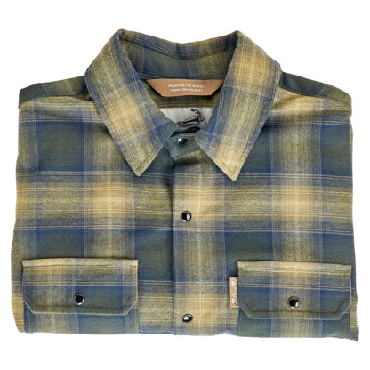 Camisa de franela Biltwell HI Test - Moss