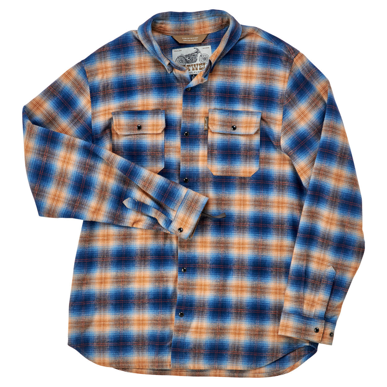 Camisa de franela Biltwell HI Test - Baja