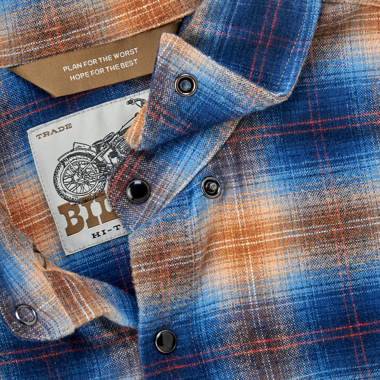 Camisa de franela Biltwell HI Test - Baja