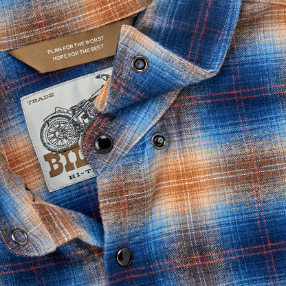 Camisa de franela Biltwell HI Test - Baja