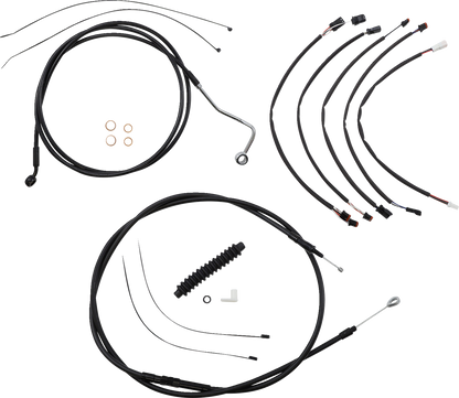 Kit de instalación de manillar XR - Kit de instalación de manillar XR - Colgadores Ape de 15"-17" - FLHRXS '21-'24 - Negro