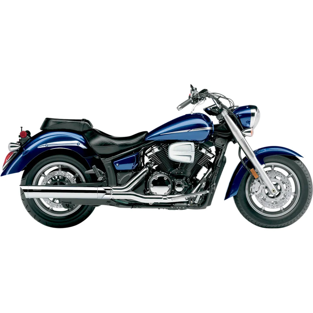 Scalloped Muffler - Chrome