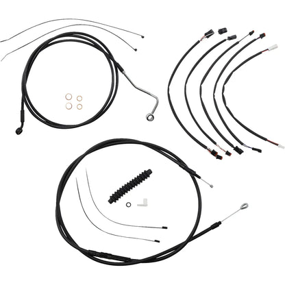 Kit de instalación de manillar XR - Kit de instalación de manillar XR - Colgadores Ape de 15"-17" - FLHRXS '21-'24 - Negro