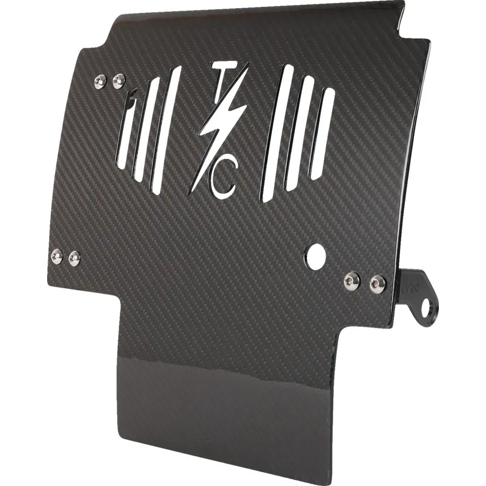 Placa protectora de fibra de carbono
