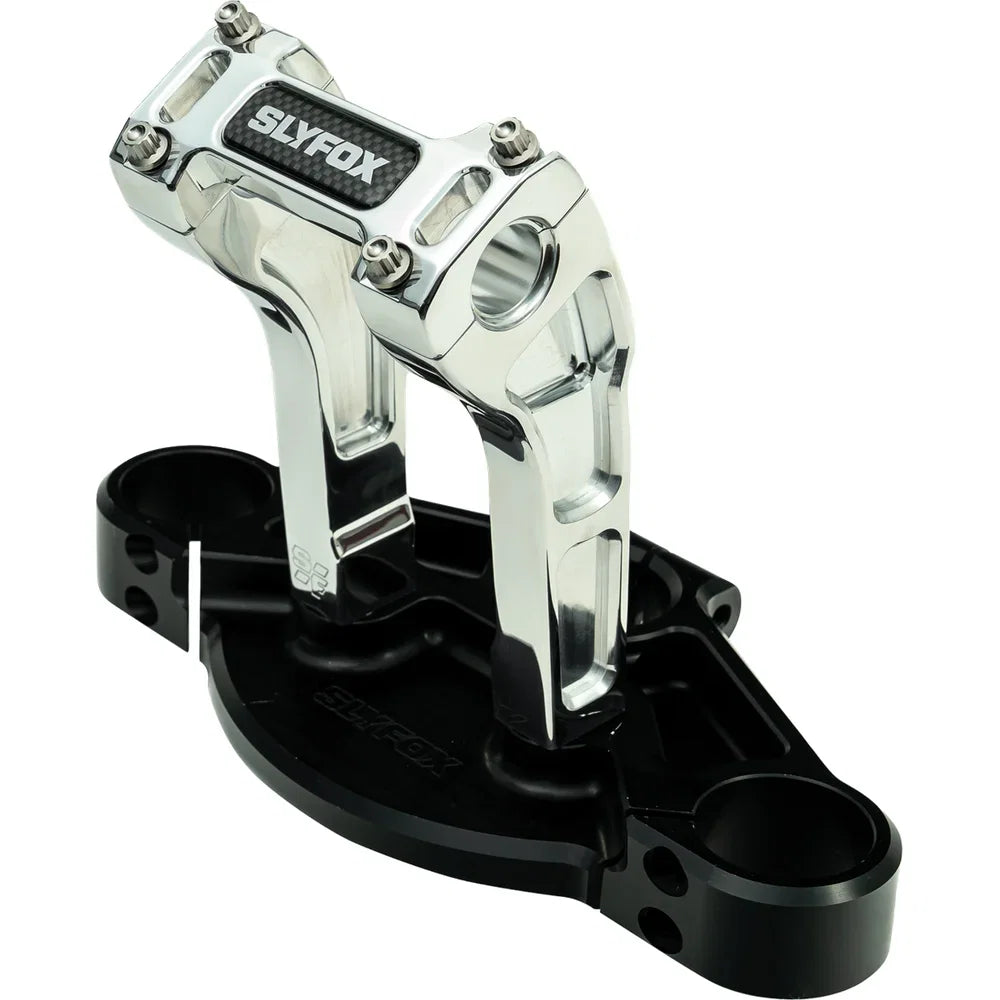Kit SLYFOX Handlebar Riser Pullback 1" Clamping 6" Rise