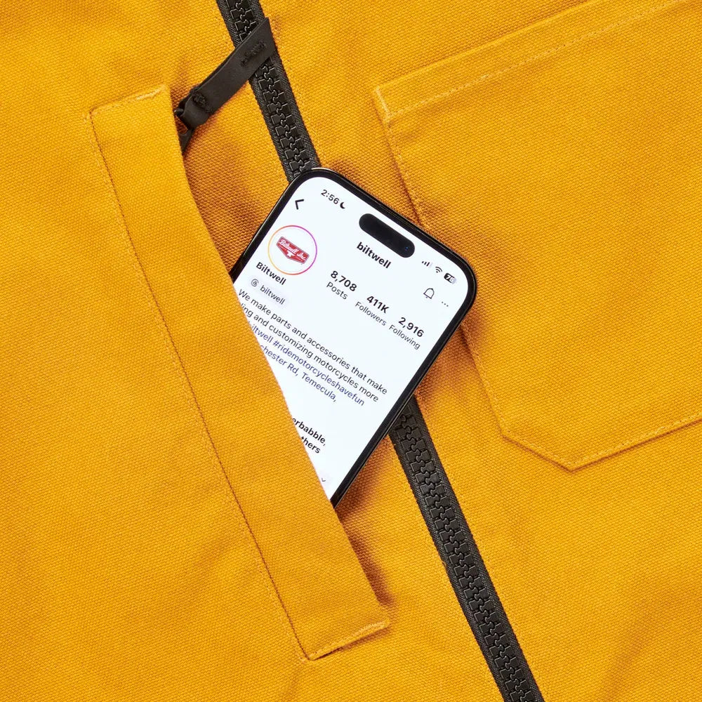 Chaleco Biltwell 4 Speed - Gold