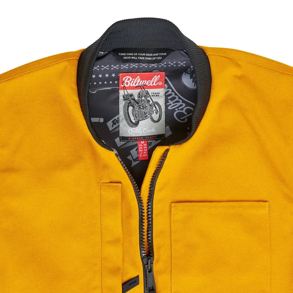 Chaleco Biltwell 4 Speed - Gold