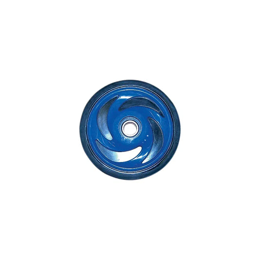Idler Wheel with Insert/Bearing 6205-2RS - Indy Blue - Group 8 - 5.35" OD x 0.75" ID