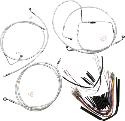 Kit de instalación de manillar de diseñador Sterling Chromite II® - Kit de instalación de manillar de diseñador Sterling Chromite II® - 15"-17" - '08-'12 CVO/Screaming Eagle