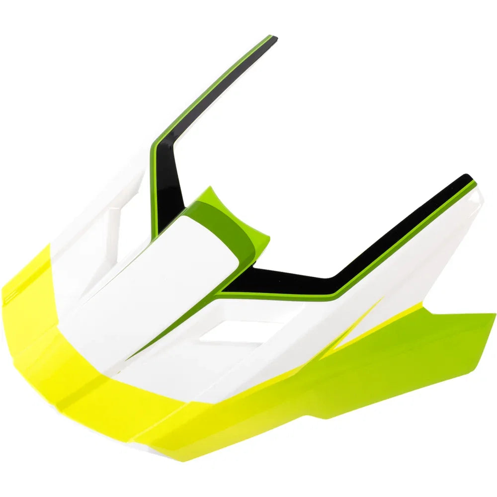 Visera Z1R Dirt Maxx Helmet — Vortex White/Green