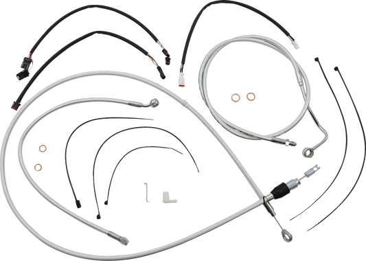 Kit de instalación de manillar de diseñador Sterling Chromite II® - Kit de instalación de manillar de diseñador Sterling Chromite II® - 12"-14" - FLTR '21-'23