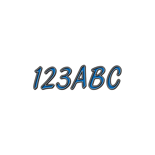 I.D. Sticker Kit - 400 Series - Blue Gradation