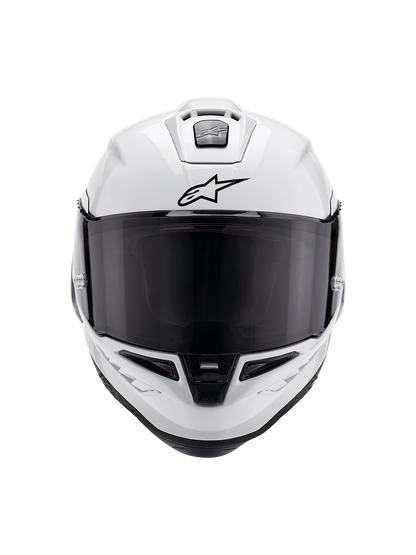 Casco Supertech R10 Sólido - Blanco Brillante